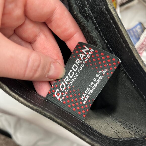 Corcoran 1500 Mens Black Leather Military Combat Boots Size 13 EE - Picture 6 of 14